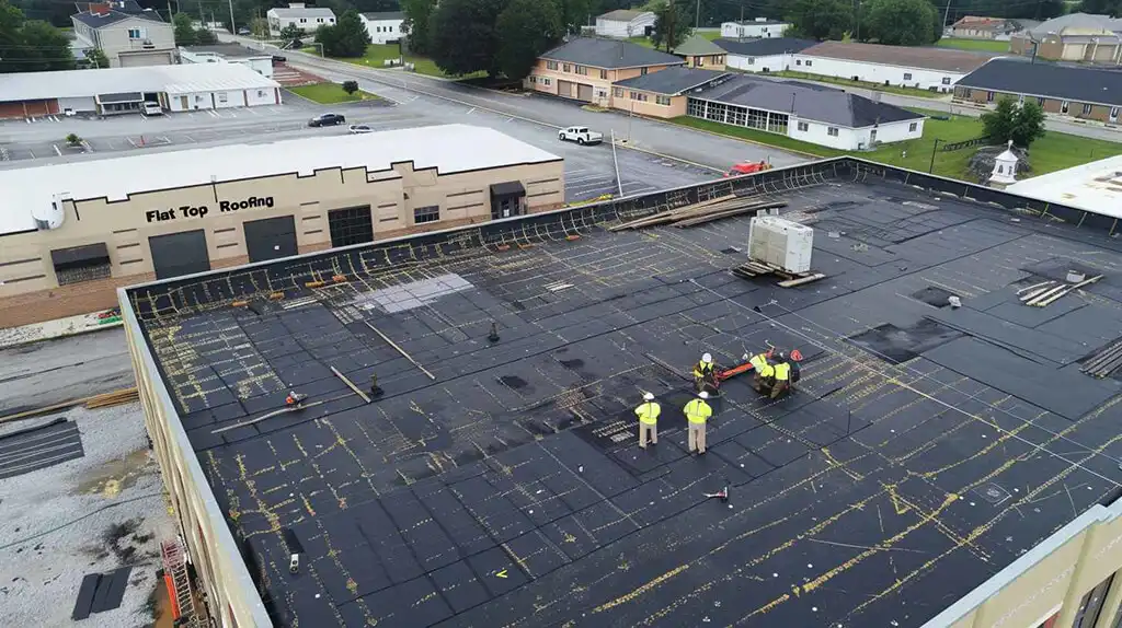 Crown Heights Multi Family EPDM installation